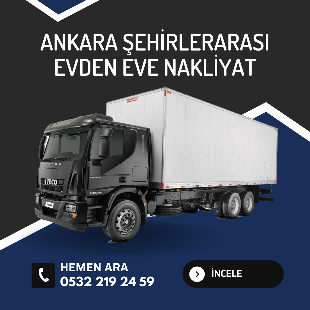 Ankara Şehirlerarası Evden Eve Nakliyat