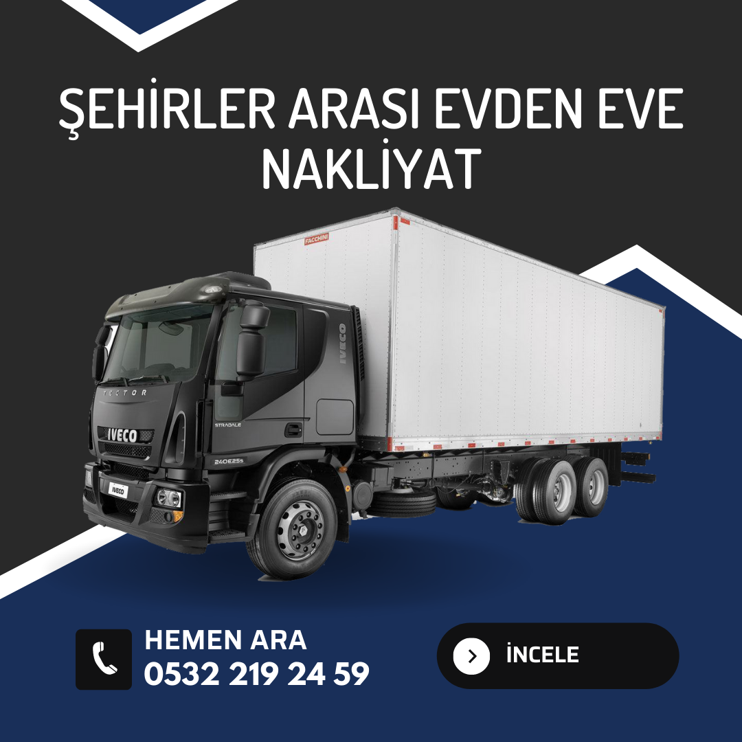 Şehirler Arası Evden Eve Nakliyat