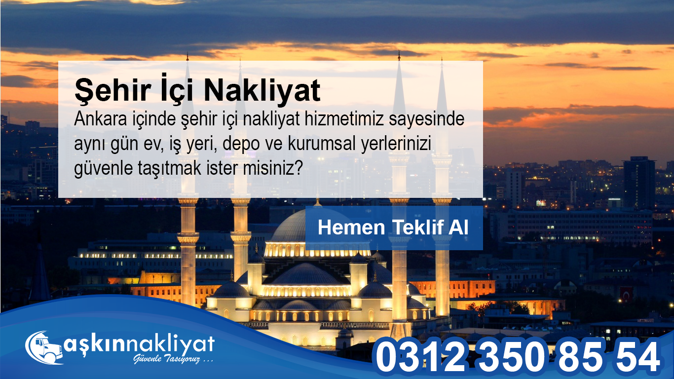 Şehir İçi Nakliyat