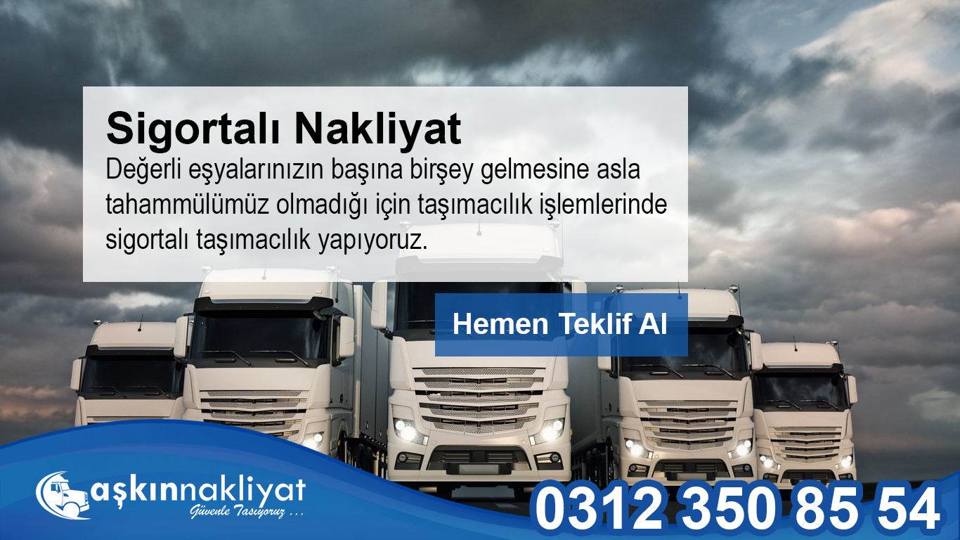 Sigortalı Nakliyat