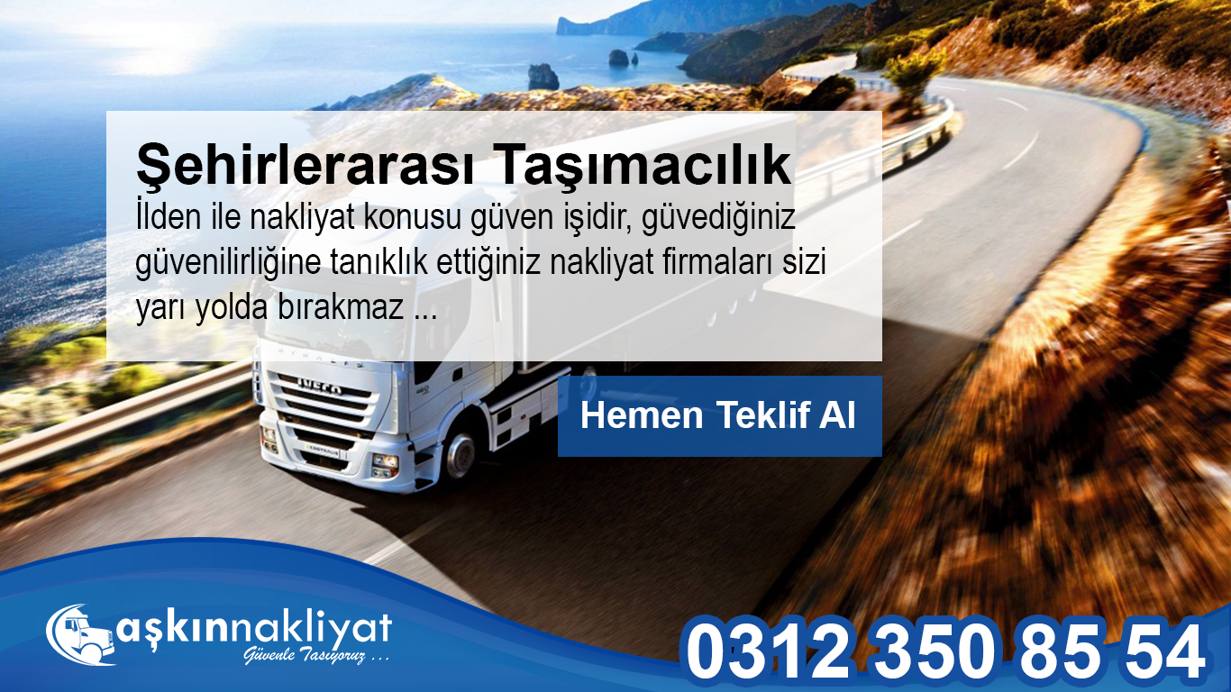 Sehirlerarası Taşımacılık